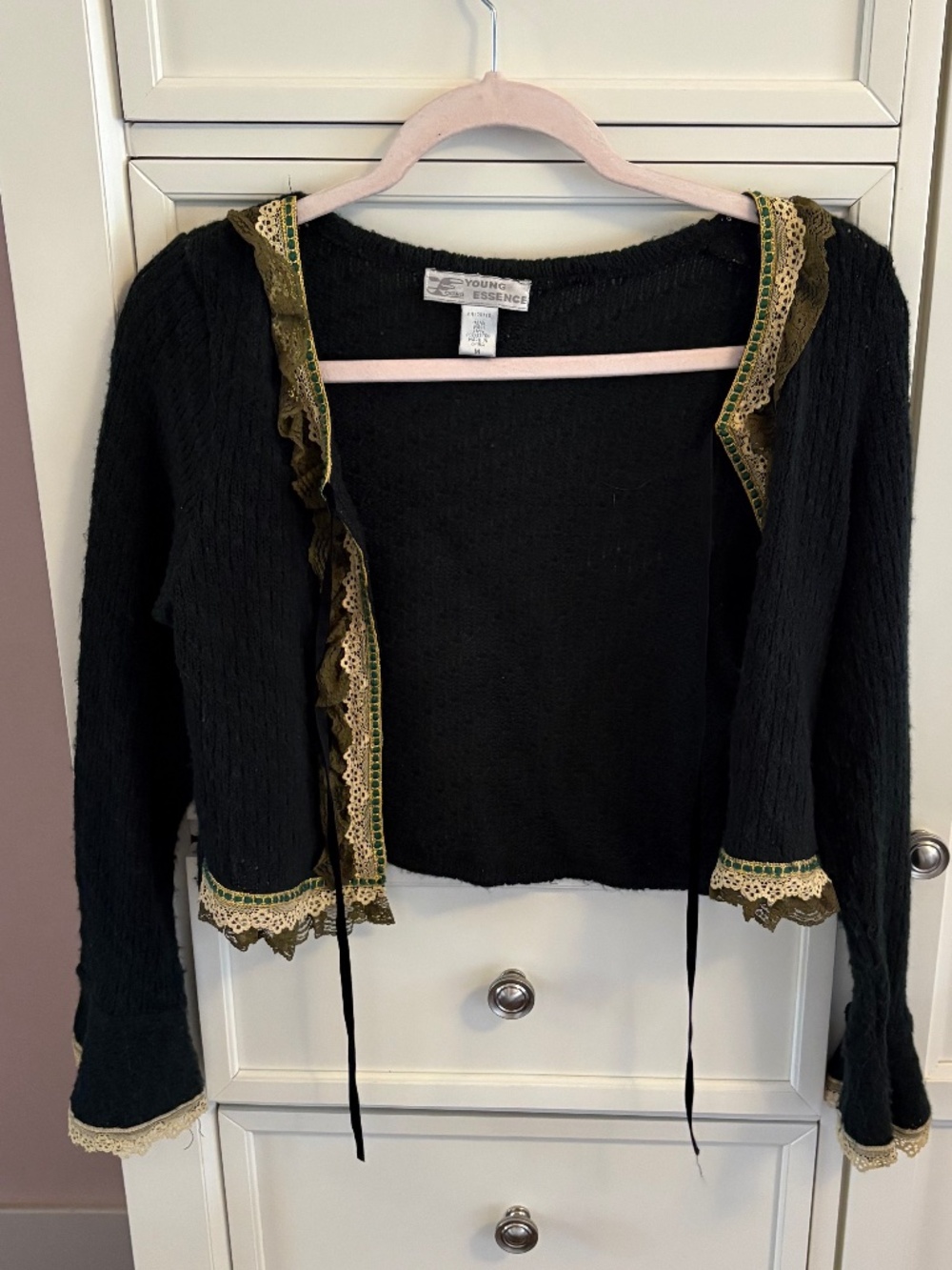Whimsical Y2K Cardigan, Size M